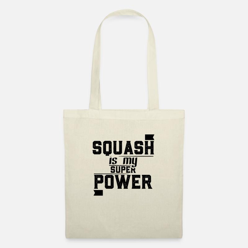 Squash squash squash squash squashball squash joueur de squash - Sac en tissu - nature