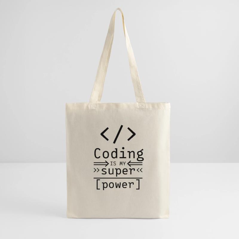 Coding Informatique Software Coder programmeur Sac en tissu