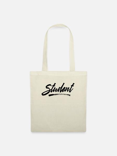 Studium Student Universität Studieren Studentin - Stoffbeutel - Natur