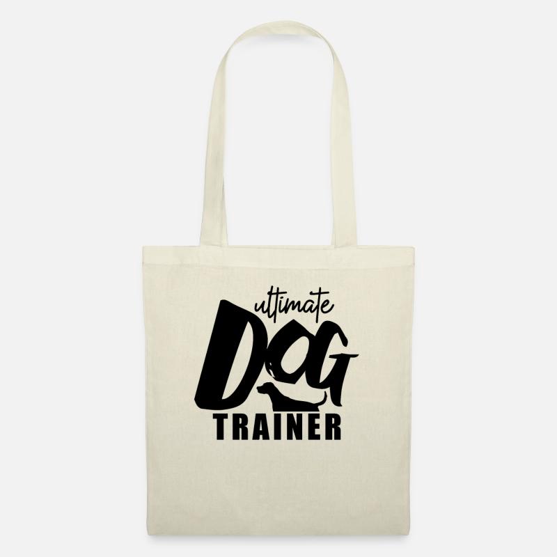 Hundetrainer - Stoffbeutel - Natur