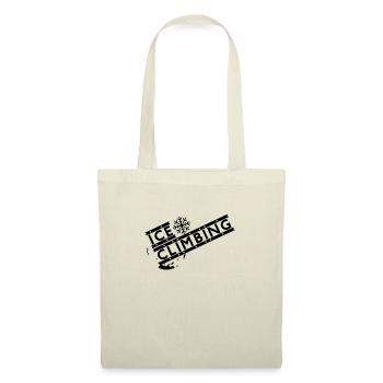 Escalade de glace - Sac en tissu - nature - Devant