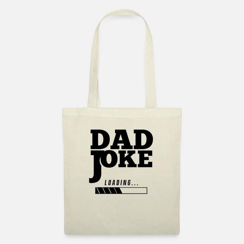 Lustig Dad Joke Papa Witz Papi Spruch Vater Witze - Stoffbeutel - Natur