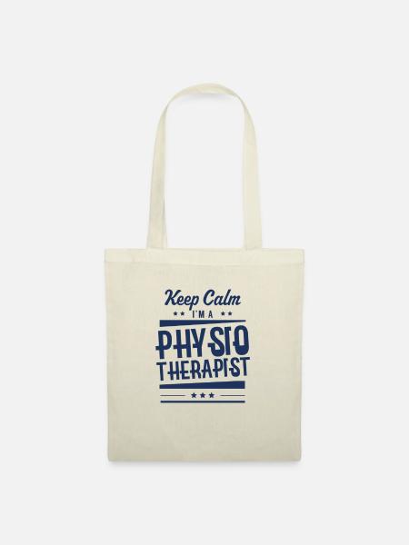 Team Physiotherapeut Physiotherapie Physio Beruf - Stoffbeutel - Natur