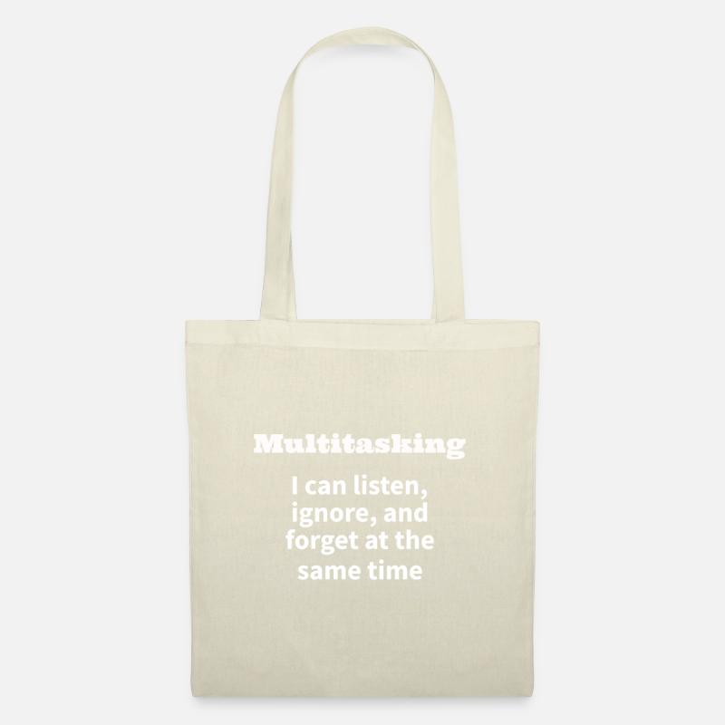 Multitasking - Stoffbeutel - Natur