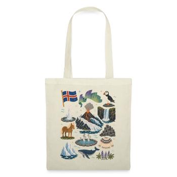 Iceland | Volcanoes, Geysers & Northern Lights - Tote Bag - nature - Front