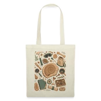 Fossil Hunt | Paleontology & Ammonites - Tote Bag - nature - Front