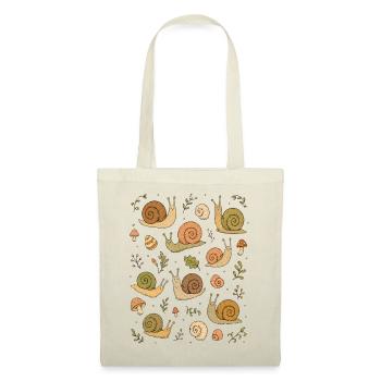 Schnecken | Garten Natur & Wald - Stoffbeutel - Natur - Vorne