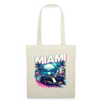 Miami Rennwochenende – Motorsport-Fan Florida - Stoffbeutel - Natur - Vorne