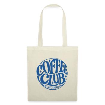 Coffee Club - Stoffbeutel - Natur - Vorne
