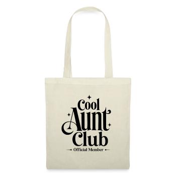 Cool Aunt Club - Stoffbeutel - Natur - Vorne
