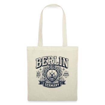Berlin Bär Germany Urban Wildlife Logo - Stoffbeutel - Natur - Vorne
