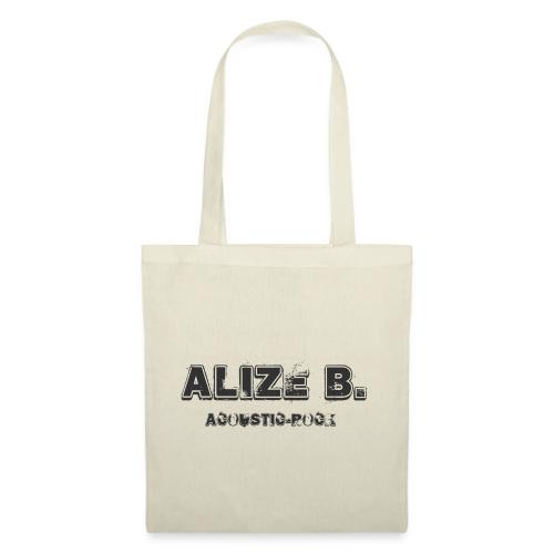 Alize B. - Logo black - Stoffbeutel