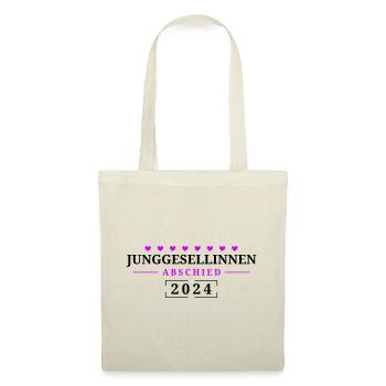 Jga 2024 Junggesellinnenabschied - Stoffbeutel - Natur - Vorne