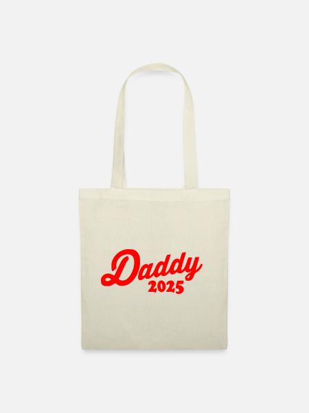 Daddy 2025 - Stoffbeutel - Natur