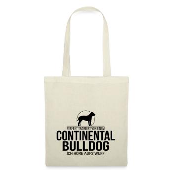 CONTINENTAL BULLDOG wuff - Stoffbeutel - Natur - Vorne