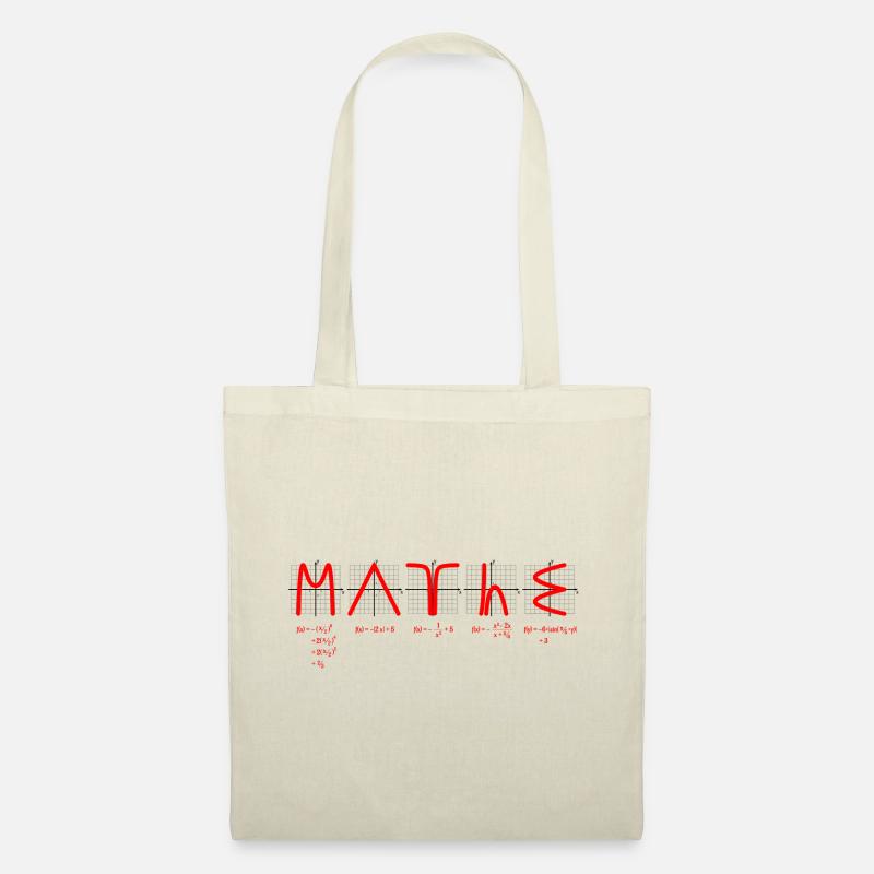 Math with functions red - Tote Bag - nature