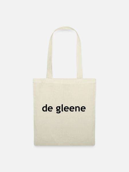 de gleene schwarze Schrift - die Kleine Sächsisch - Stoffbeutel - Natur