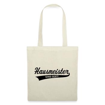 Hausmeister Sind Sexy! (Facility Manager / Black) - Stoffbeutel - Natur - Vorne