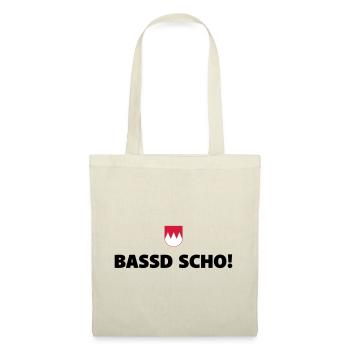 Bassd Scho! - Stoffbeutel - Natur - Vorne