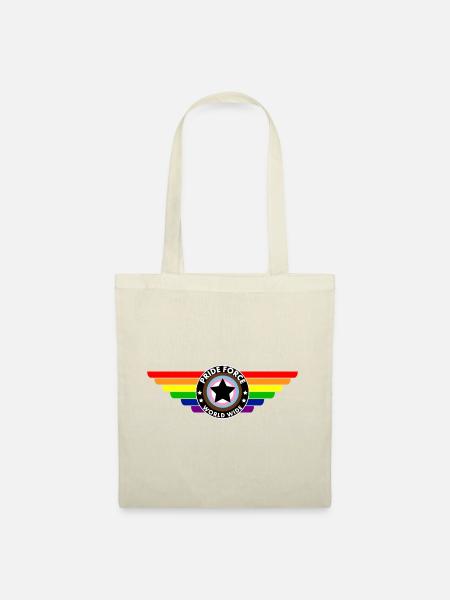 pride force, world wide - Stoffbeutel - Natur
