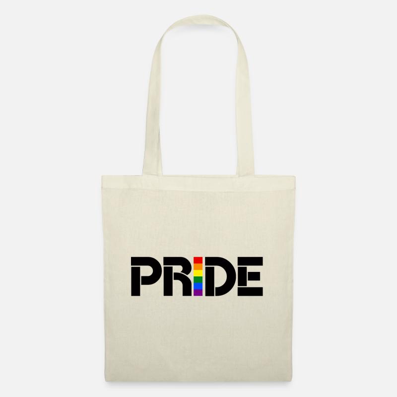 Rainbow Pride! LGBT lesbian gay bisexual transgend - Stoffbeutel - Natur