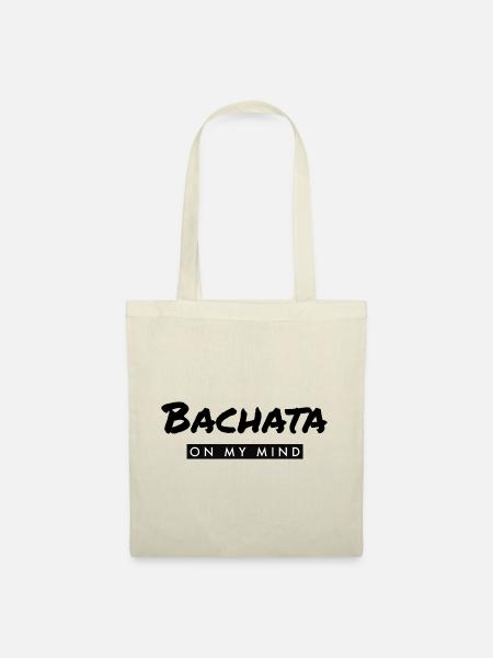 Bachata on my Mind schwarz - Stoffbeutel - Natur