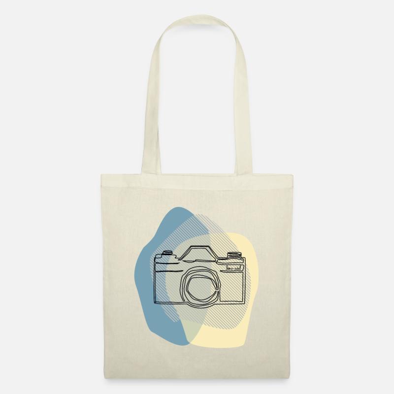 Creative [Blau] - Stoffbeutel - Natur