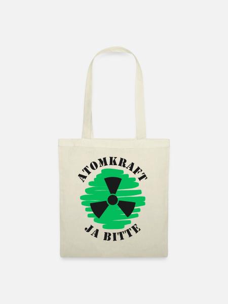 Atomkraft, Ja bitte, Kernenergie - Stoffbeutel - Natur