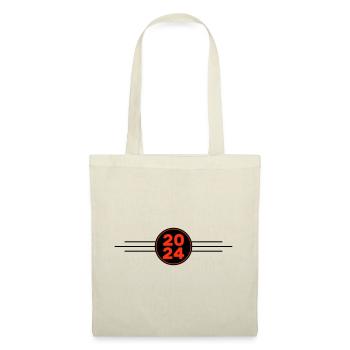 2024 Année du cœur - Sac en tissu - nature - Devant