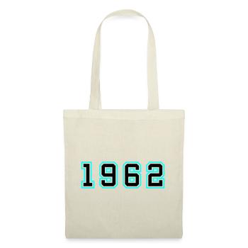 1962 Année Anniversaire - Sac en tissu - nature - Devant