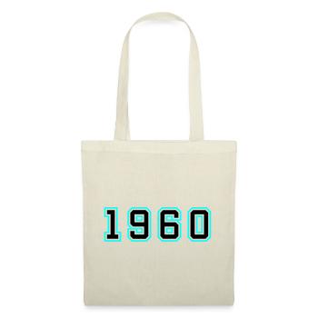 1960 Année Anniversaire - Sac en tissu - nature - Devant