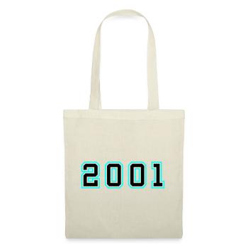2001 Year Birthday - Tote Bag - nature - Front
