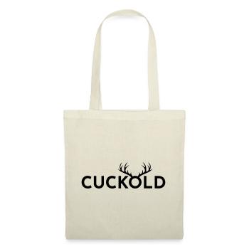 Cuck-Hörner - Stoffbeutel - Natur - Vorne