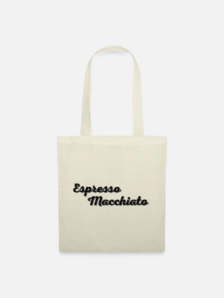 Espresso Macchiato - Stoffbeutel - Natur