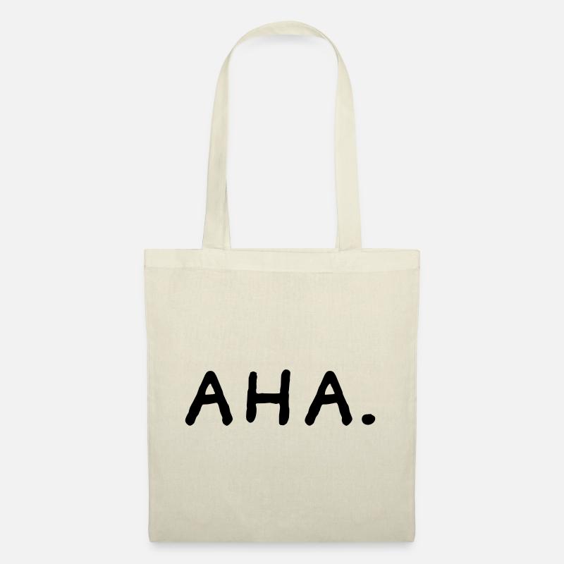Aha - Stoffbeutel - Natur