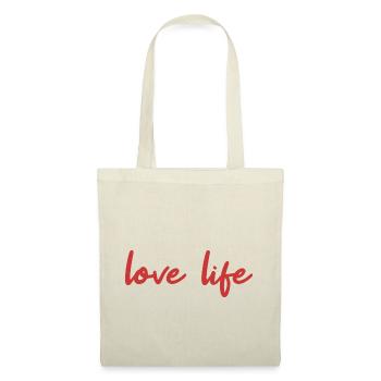 love life red - Tote Bag - nature - Front