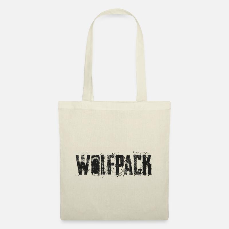 Wolfpack Attack Black - Tote Bag - nature