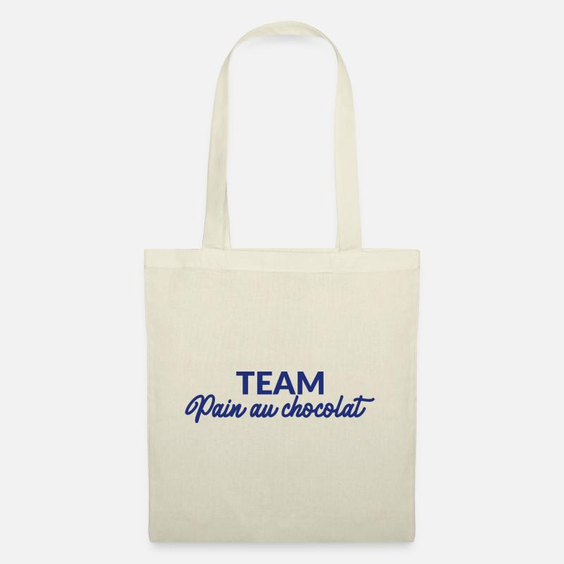 Team Schokoladenbrot - Geschenk - Stoffbeutel - Natur