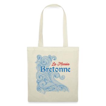 La mariée Bretonne - Sac en tissu - nature - Devant