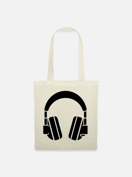 Gaming-Headset - Stoffbeutel - Natur