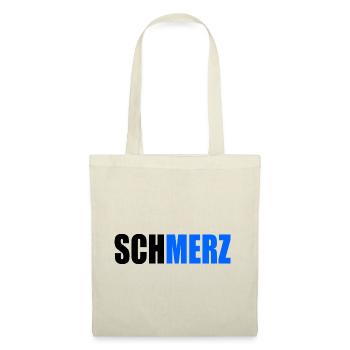 Schmerz no merz - Stoffbeutel - Natur - Vorne