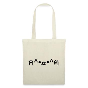 Cat With Paws Emoticon ฅ^•ﻌ•^ฅ Japanese Kaomoji - Tote Bag - nature - Front