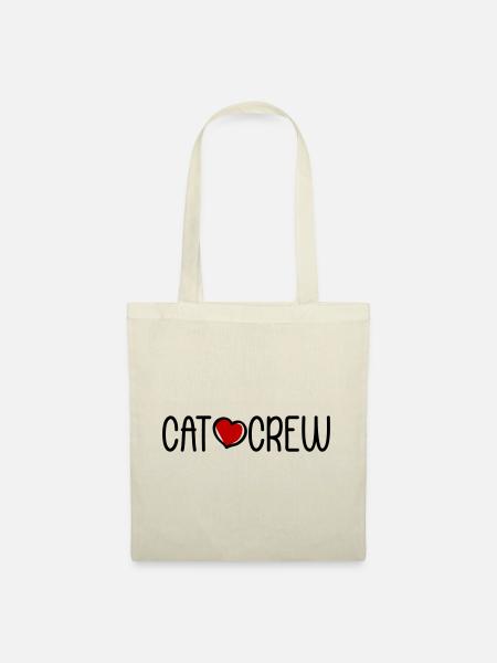 Cat Crew - Stoffbeutel - Natur