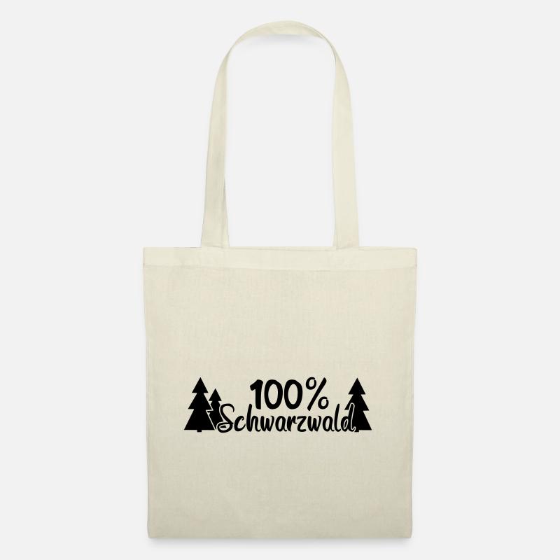 100% Schwarzwald - Stoffbeutel - Natur