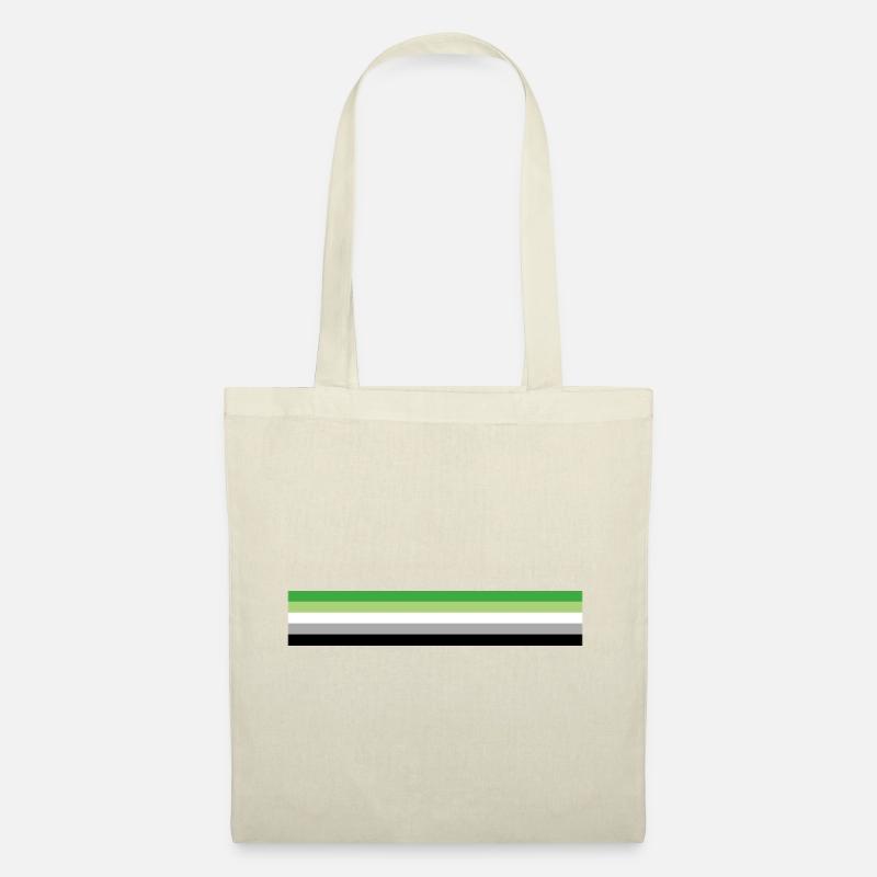 Aromantic flag - Tote Bag - nature