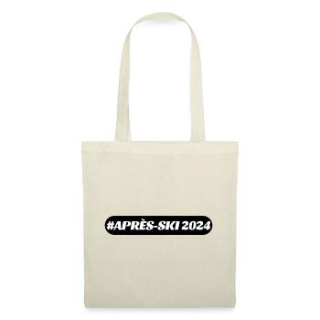Après-ski 2024 - Sac en tissu - nature - Devant