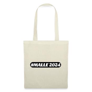 Malle 2024 - Stoffbeutel - Natur - Vorne