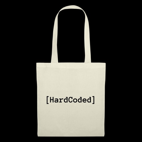 HardCoded Logo Black - Tote Bag