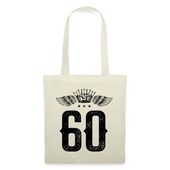 60 Number Crown - Tote Bag - nature - Front