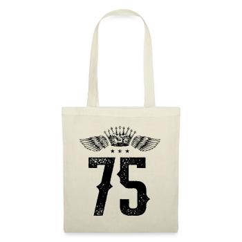 75 Number crown - Tote Bag - nature - Front